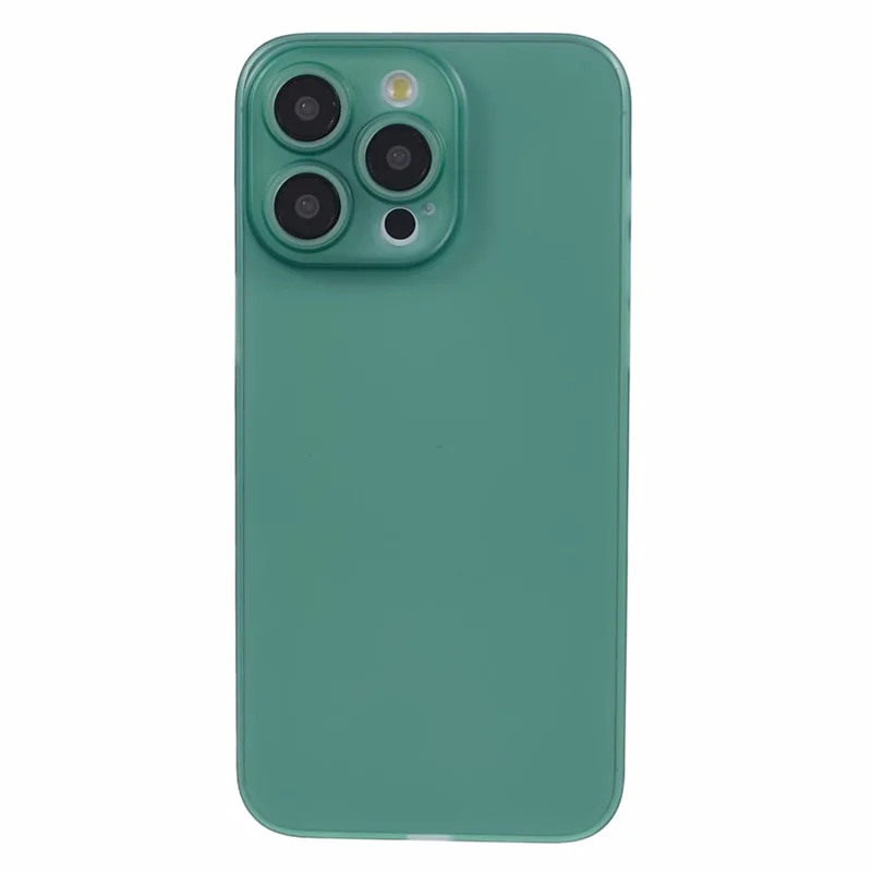 For iPhone 15 Pro Case Scratch-resistant Ultra-Thin PC Smartphone Cover - Green