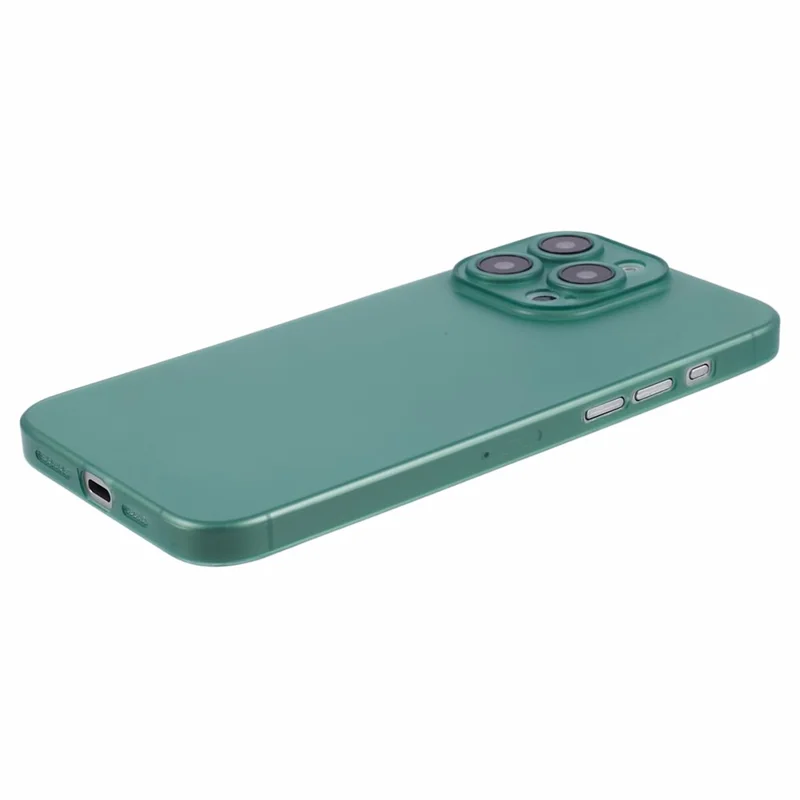 For iPhone 15 Pro Case Scratch-resistant Ultra-Thin PC Smartphone Cover - Green