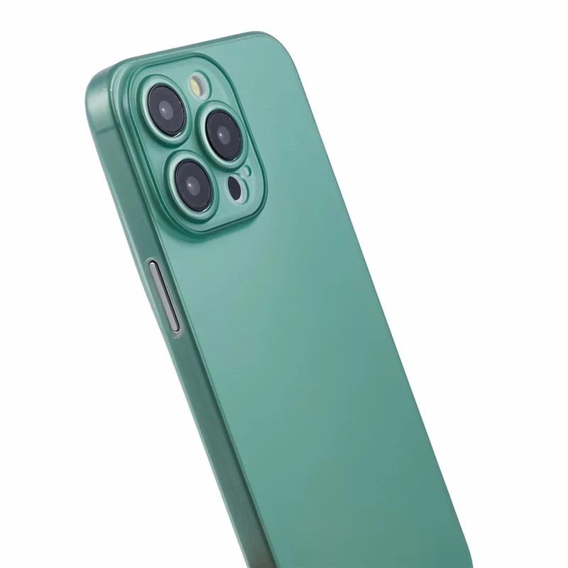 For iPhone 15 Pro Case Scratch-resistant Ultra-Thin PC Smartphone Cover - Green