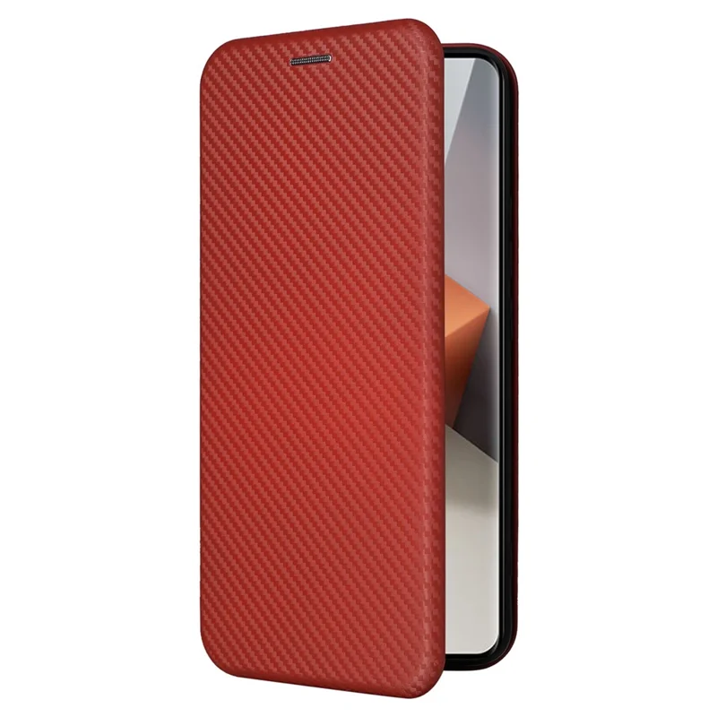 Étui pour Xiaomi Redmi Note 13 Pro+ 5G, étui en cuir avec support et porte-cartes - Marron