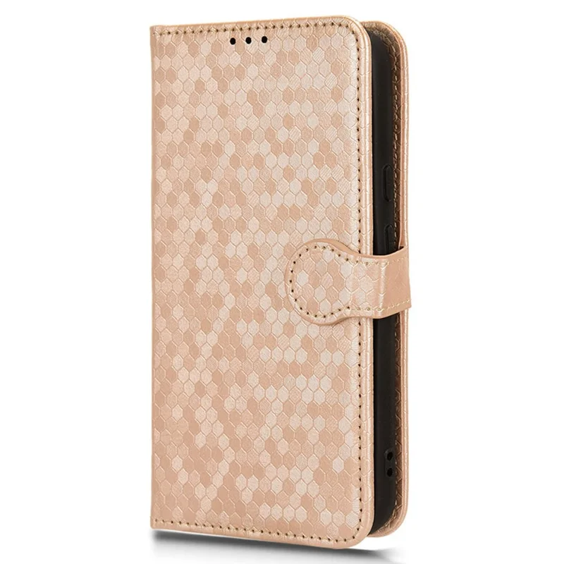 For Google Pixel 8a Case Shockproof PU Leather Flip Wallet Phone Cover with Strap - Rose Gold