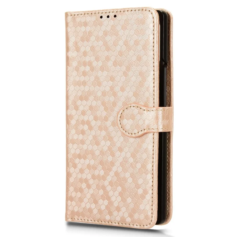 For Xiaomi Mix Fold 3 5G Case PU Leather Shockproof Stand Cell Phone Cover - Rose Gold