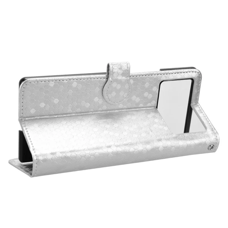 For Xiaomi Mix Fold 3 5G Case PU Leather Shockproof Stand Cell Phone Cover - Silver