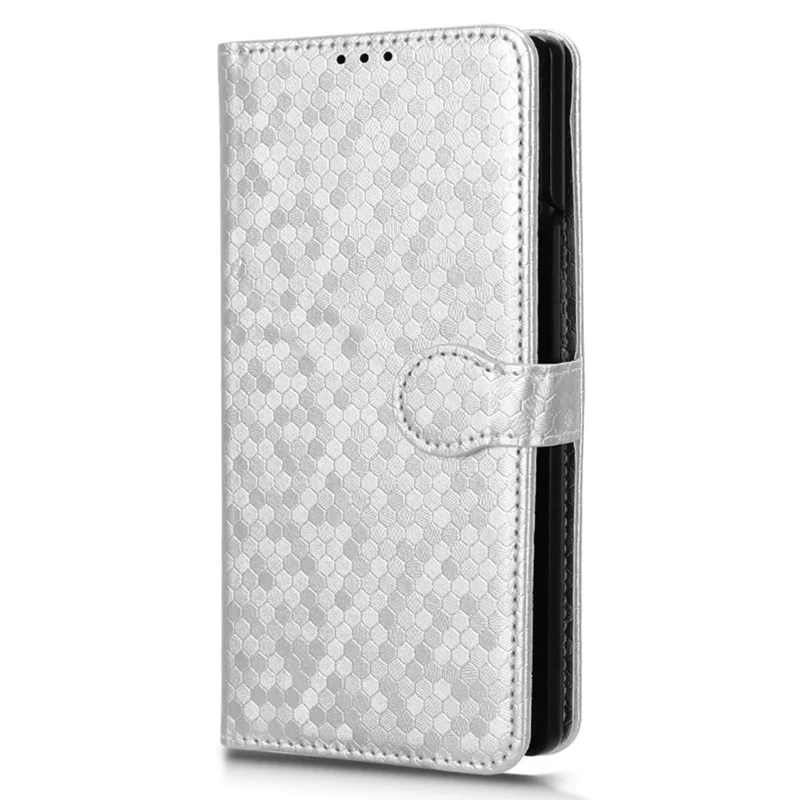 For Xiaomi Mix Fold 3 5G Case PU Leather Shockproof Stand Cell Phone Cover - Silver