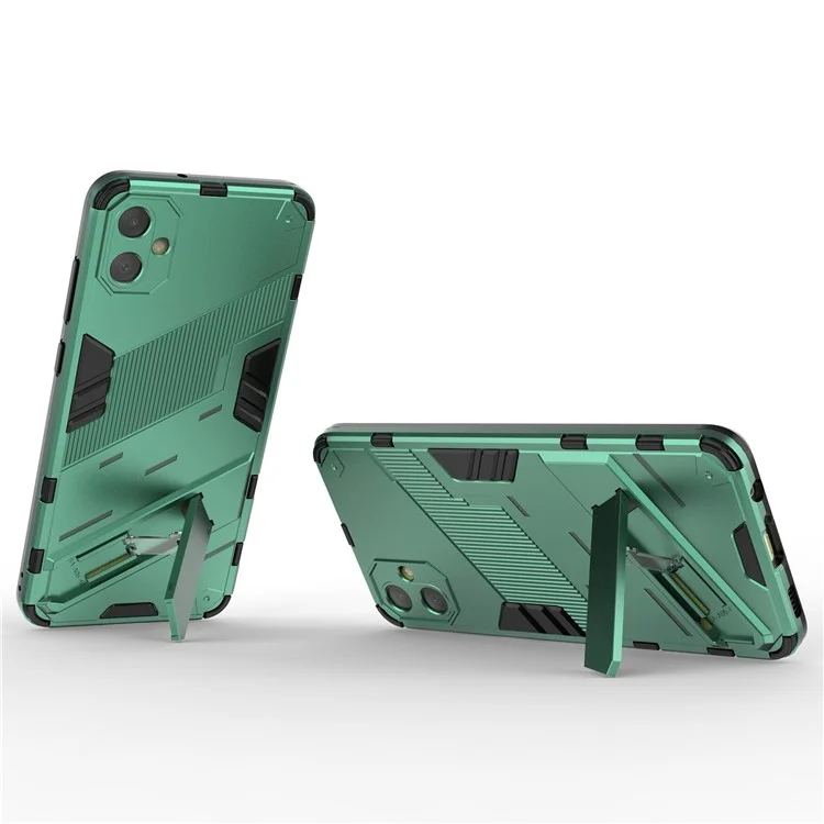 For Samsung Galaxy A05 4G Case Kickstand Protective Phone Cover - Green