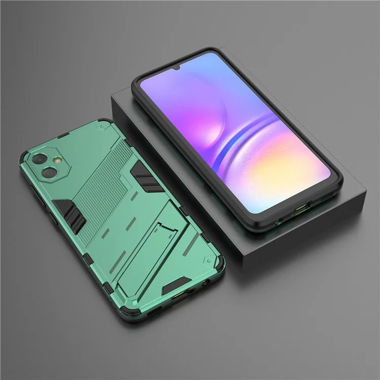 For Samsung Galaxy A05 4G Case Kickstand Protective Phone Cover - Green