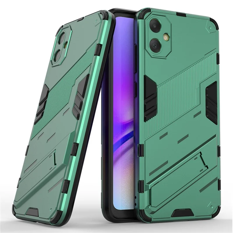 For Samsung Galaxy A05 4G Case Kickstand Protective Phone Cover - Green