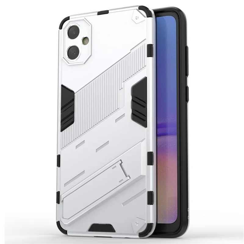 For Samsung Galaxy A05 4G Case Kickstand Protective Phone Cover - White