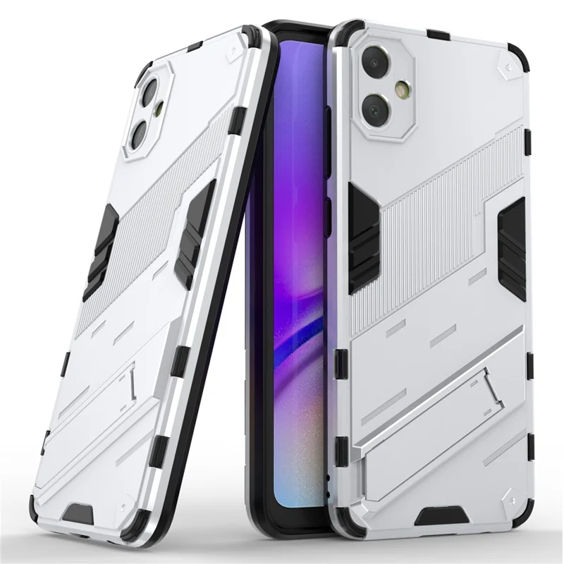 For Samsung Galaxy A05 4G Case Kickstand Protective Phone Cover - White