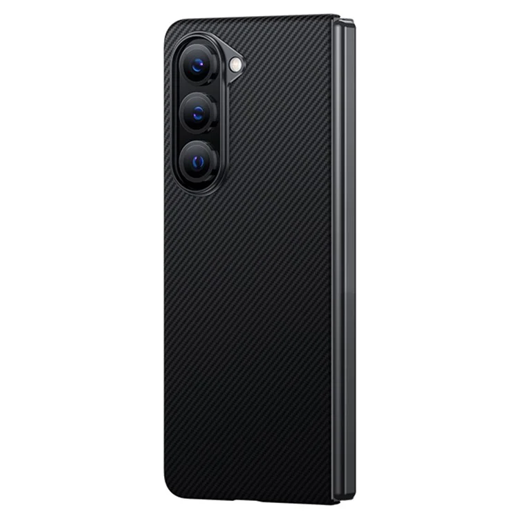 BENKS para Samsung Galaxy Z Fold5 5G Funda de fibra de carbono Funda magnética para teléfono