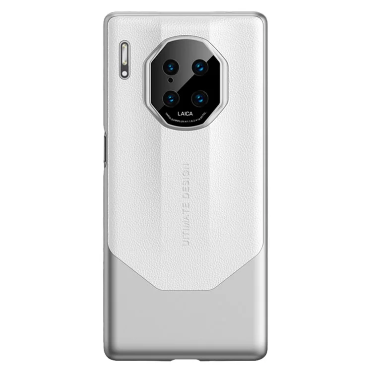 Para Huawei Mate 30 Pro 4g / 5G Case Anti-rurck Hard PC Tope - Branco