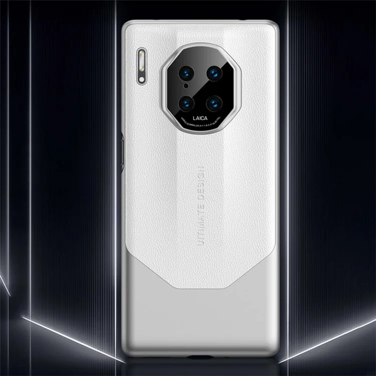 Para Huawei Mate 30 Pro 4g / 5G Case Anti-rurck Hard PC Tope - Branco