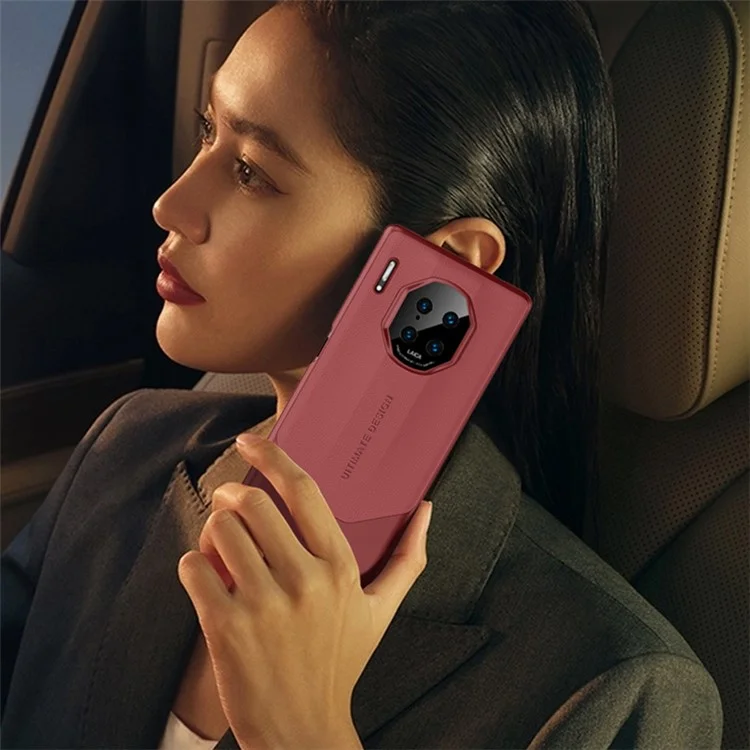 Para Huawei Mate 30 Pro 4g / 5G Case Anti-rurck Hard PC Tope - Branco