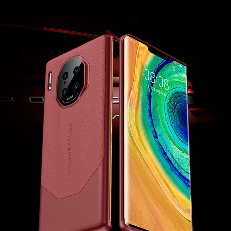 Para Huawei Mate 30 Pro 4g / 5G Case Anti-rurck Hard PC Tope - Branco