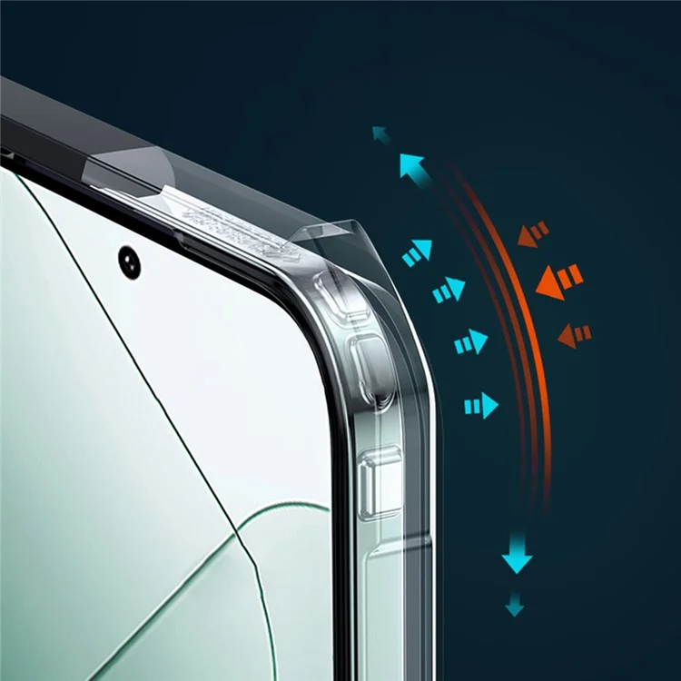 XUNDD For Xiaomi 14 Pro Case Slim-Fit Phone Shell Acrylic+TPU Cover