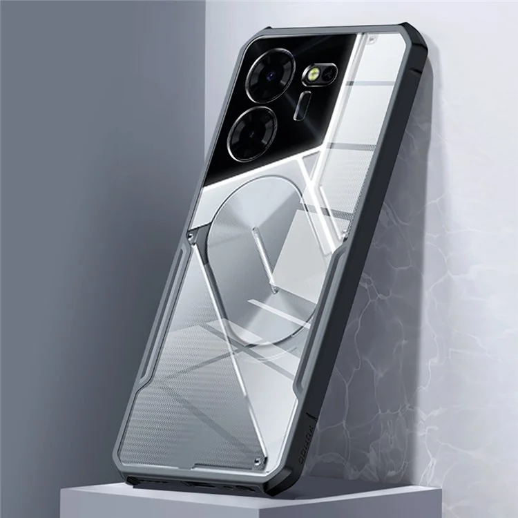 XUNDD For TECNO Pova 5 Pro 4G Slim-Fit Phone Case Acrylic+TPU Anti-Scratch Back Cover Shell