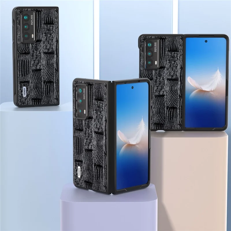 ABEEL For Honor Magic Vs2 5G Case Mahjong Texture Protective Phone Cover - Black