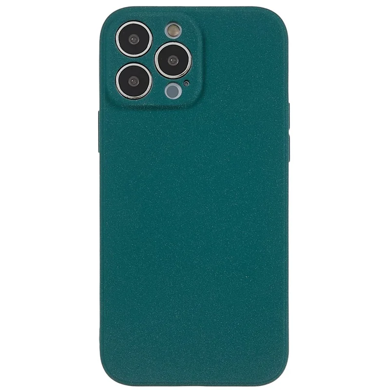 For iPhone 15 Pro Max Double-Sided Matte Phone Case TPU Shockproof Back Shell Cover - Green