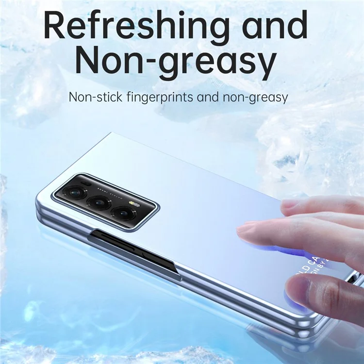 Pour l'honneur Magic Vs2 5G Étui Dur PC Mat Housse de Téléphone avec Film en Verre Trempé - Bleu