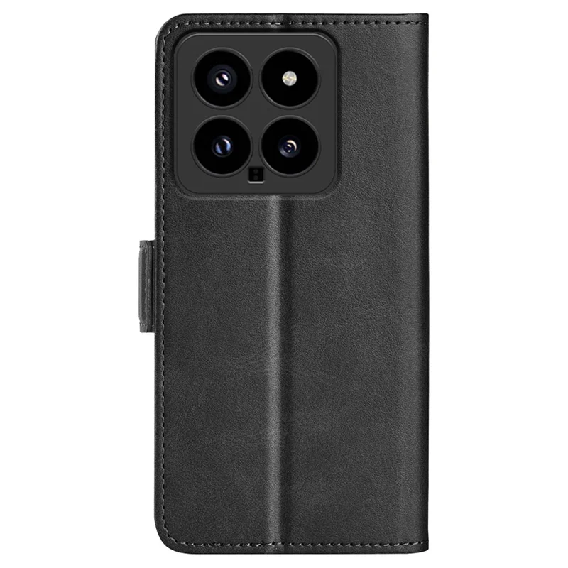 Per Xiaomi 14 Case Calf Texture Leather Wallet Phone Cover - Nero