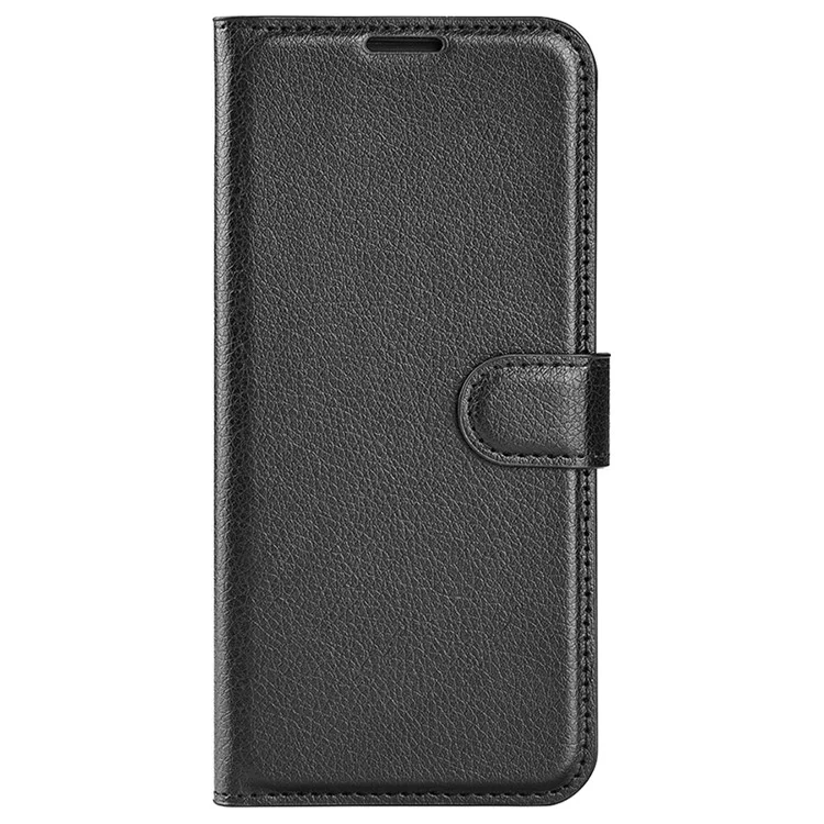 Para Xiaomi 14 Pro Case Litchi Texture Anti-scratch Wallet Leather Cover - Negro