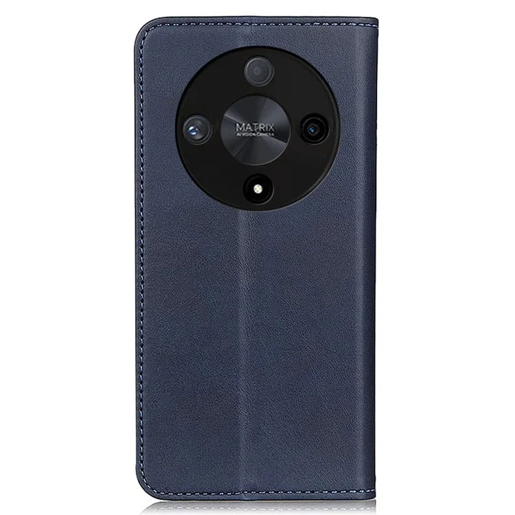 Чехол для телефона For Honor X9b 5G / Magic6 Lite 5G, выполненный из разделенной кожи и TPU, синий