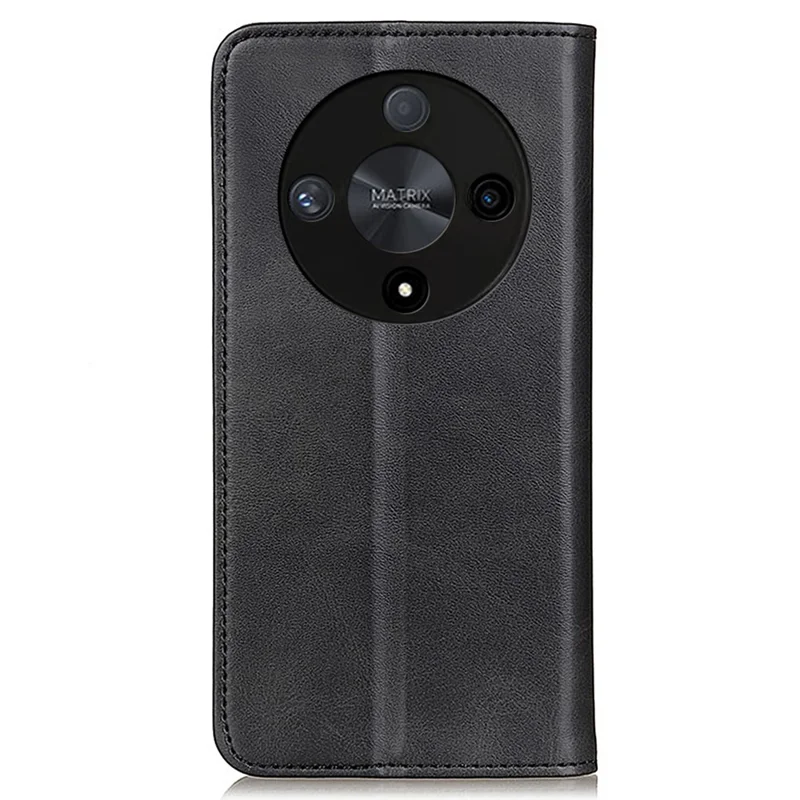 Cover per Honor X9b 5G / Magic6 Lite 5G in ecopelle + TPU con portafoglio - Nero