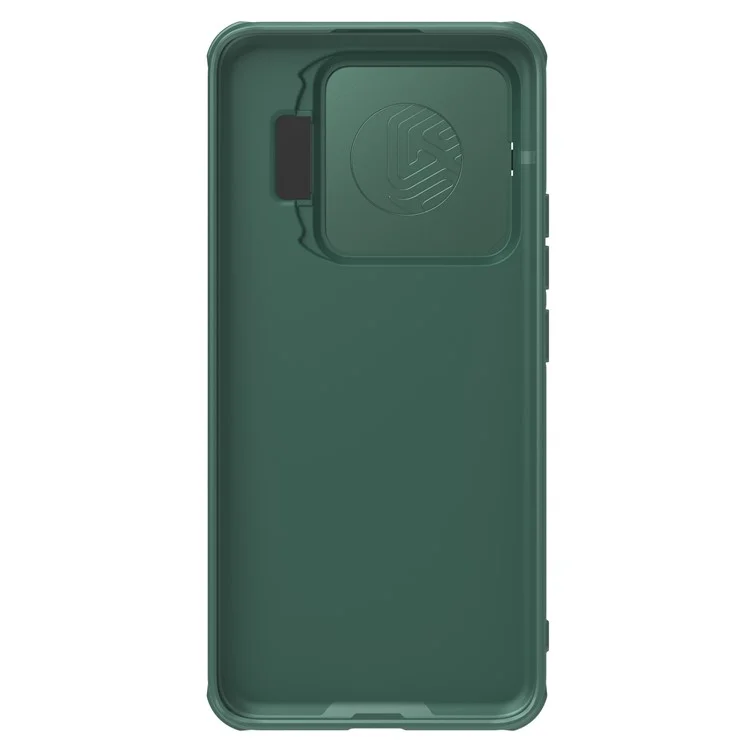 NILLKIN CamShield Prop Series for Xiaomi 14 Phone Case Lens Lid Anti-drop Kickstand Cover - Green