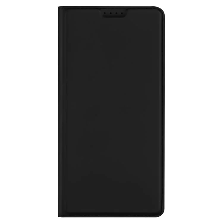 DUX DUCIS Skin Pro Series Pour Samsung Galaxy S24 Étui Support pour Cartes Porte-monnaie en Cuir PU Housse de Téléphone - Noir