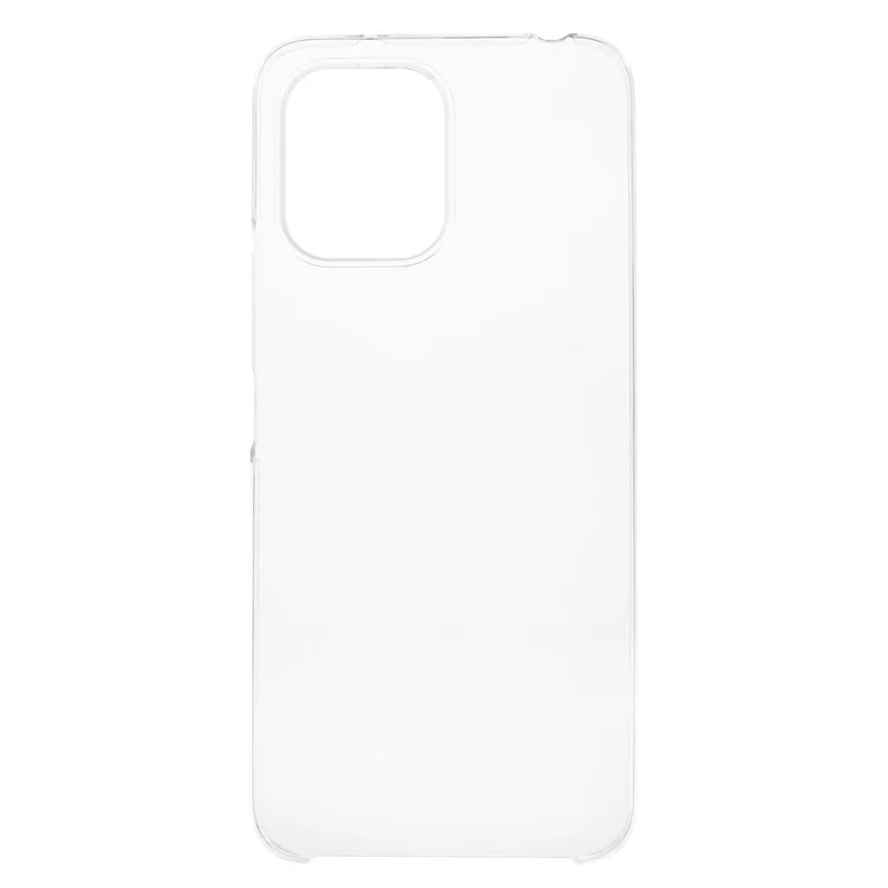 For Xiaomi Redmi 12 4G Clear Case TPU + Acrylic Cover with PET Screen Protector