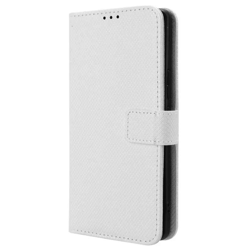 For Infinix Zero 30 4G / X6731B Case Wallet Phone Shell TPU + PU Leather Phone Cover - White