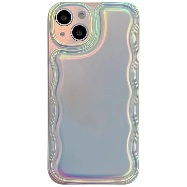 Coque de protection pour iPhone 13 Colorful Aurora Laser Phone Cover