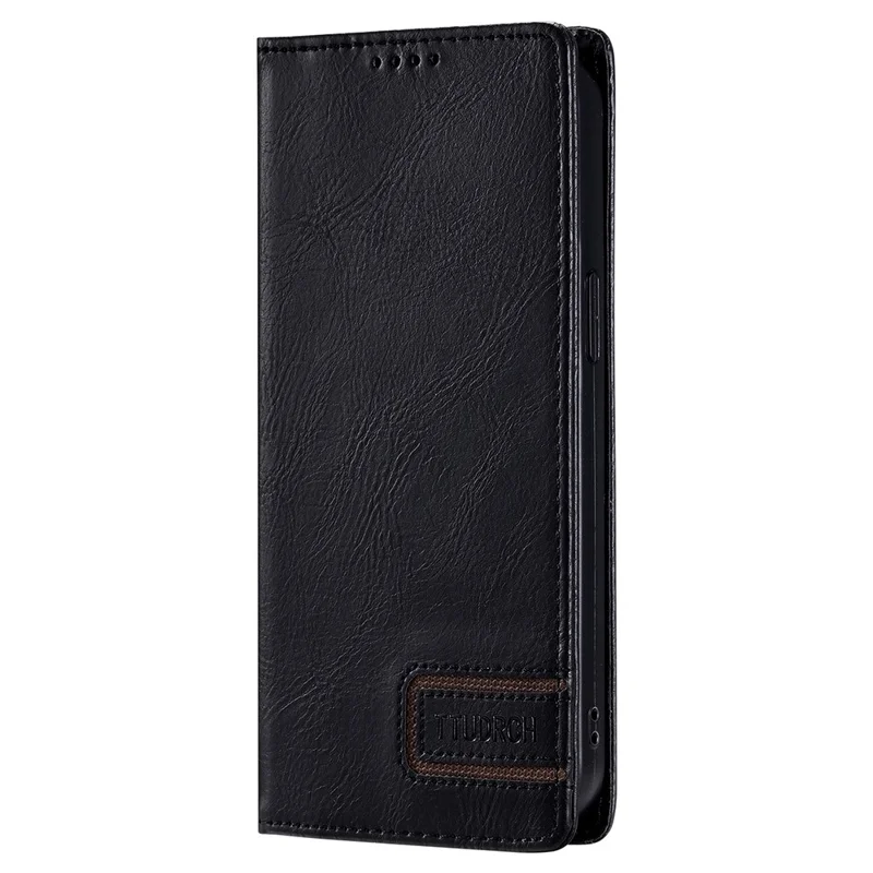 TTUDRCH Style 007 Per Xiaomi 14 Pro Case RFID Blocking Leather Wallet Phone Cover - Nero