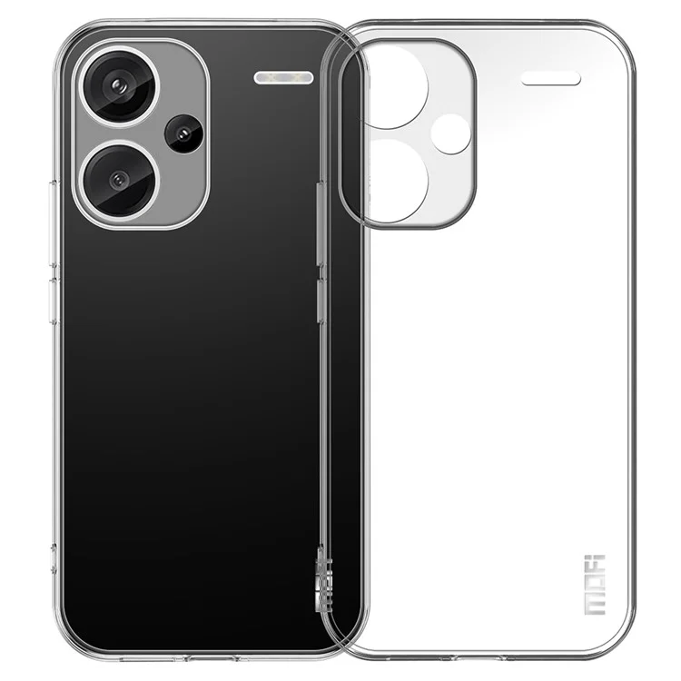 MOFI For Xiaomi Redmi Note 13 Pro+ Case HD Clear Phone Shell Slim-Fit TPU Cover