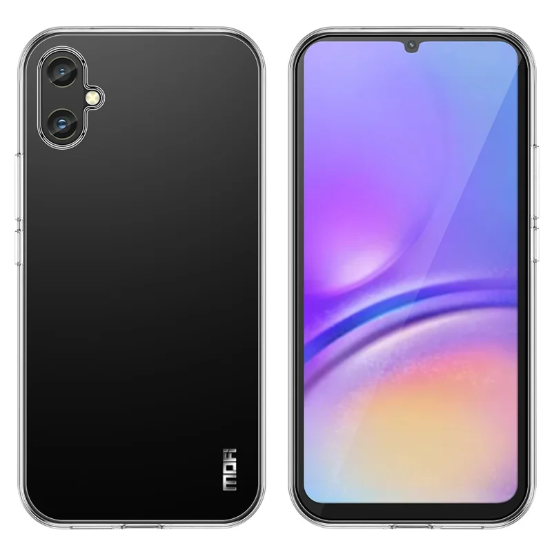 MOFI Clear Phone Cover Case for Samsung Galaxy A05 4G Anti-Scratch TPU Phone Shell