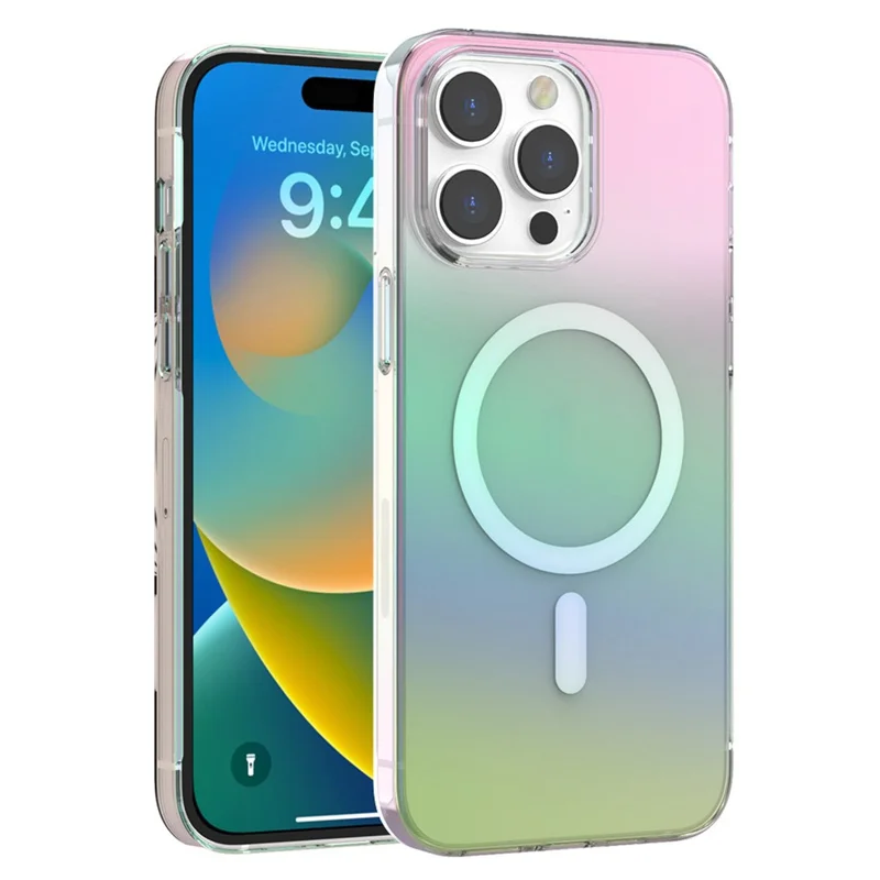 JTLEGEND voor iPhone 15 Pro hoesje Magnetisch Anti-val TPU telefoonhoes Compatibel met MagSafe