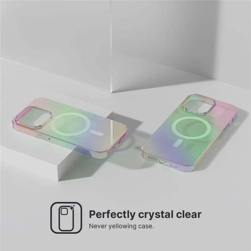 JTLEGEND voor iPhone 15 Pro hoesje Magnetisch Anti-val TPU telefoonhoes Compatibel met MagSafe