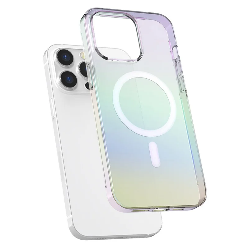 JTLEGEND voor iPhone 15 Pro hoesje Magnetisch Anti-val TPU telefoonhoes Compatibel met MagSafe