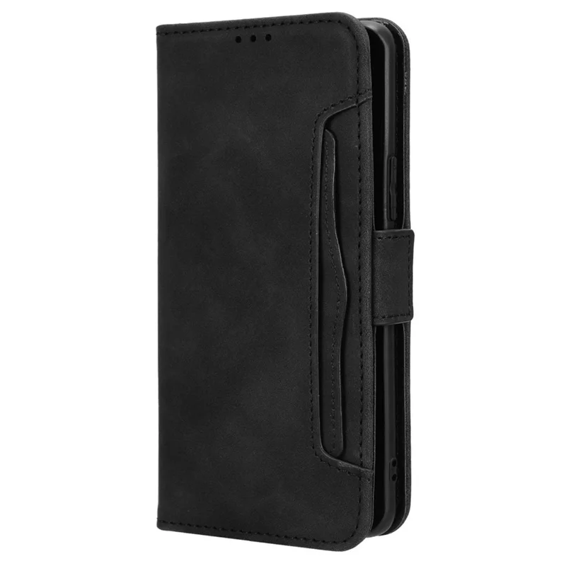 Cover per Honor Magic6 Lite 5G / X9b 5G / X50 in Pelle con Multipla Fessura per Schede - Nero