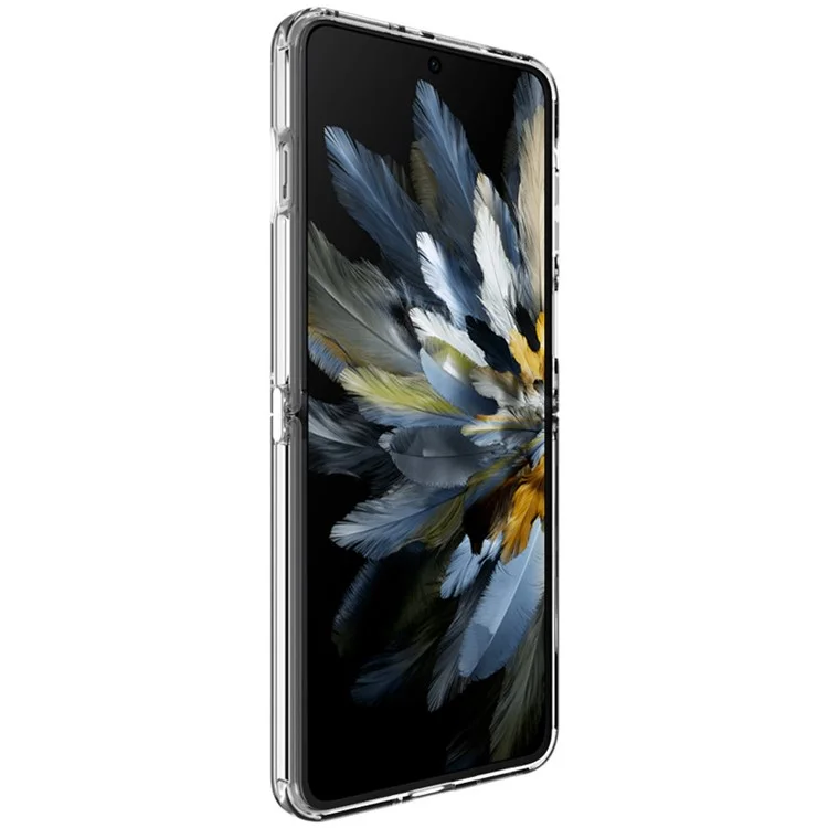 IMAK UX-6 Serie per Oppo Find N3 Flip 5G Custodia Protezione Airbag TPU Trasparente Cover per Telefono