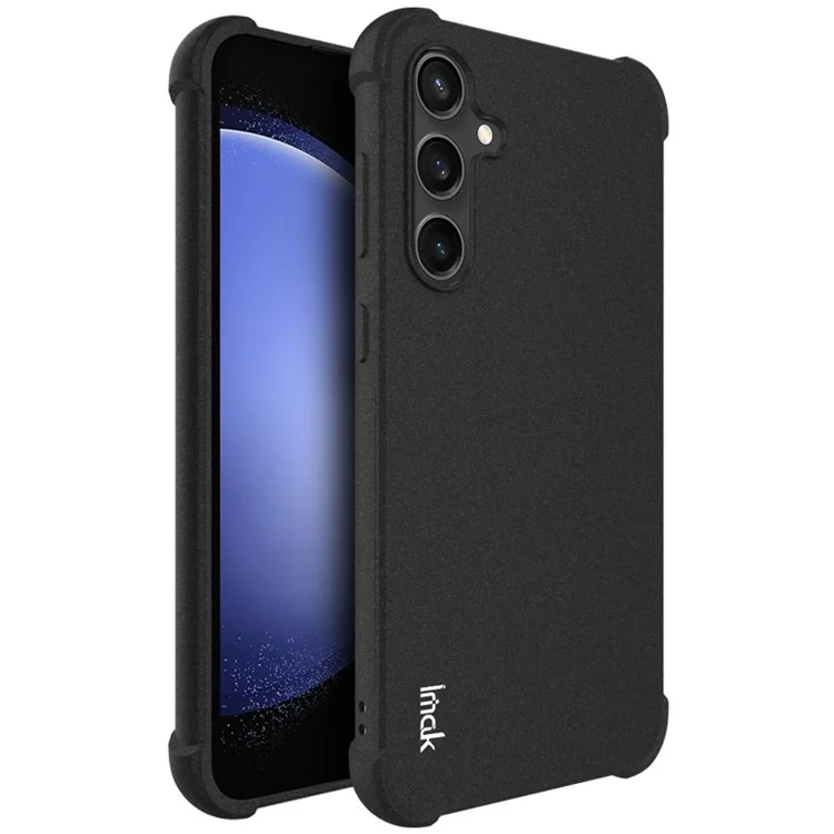 IMAK для Samsung Galaxy S23 FE Чехол Airbag Corner Anti-drop TPU Cover - Черный