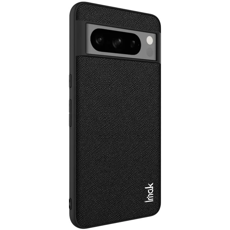 IMAK LX-5 Series para Capa do Google Pixel 8 Pro em Couro + PC + TPU - Textura Cruzada