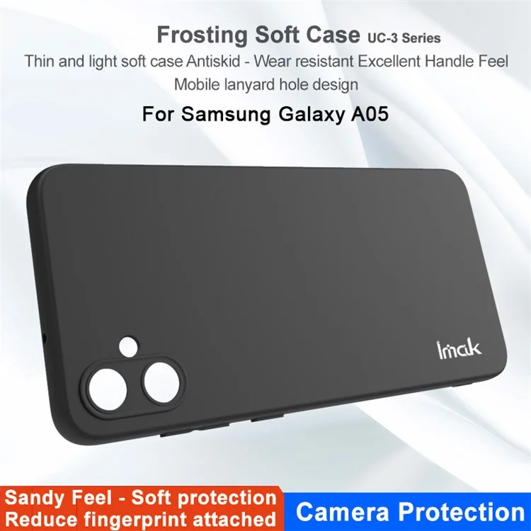 Étui de téléphone IMAK UC-3 Series pour Samsung Galaxy A05 4G Matte, étui de protection en TPU souple