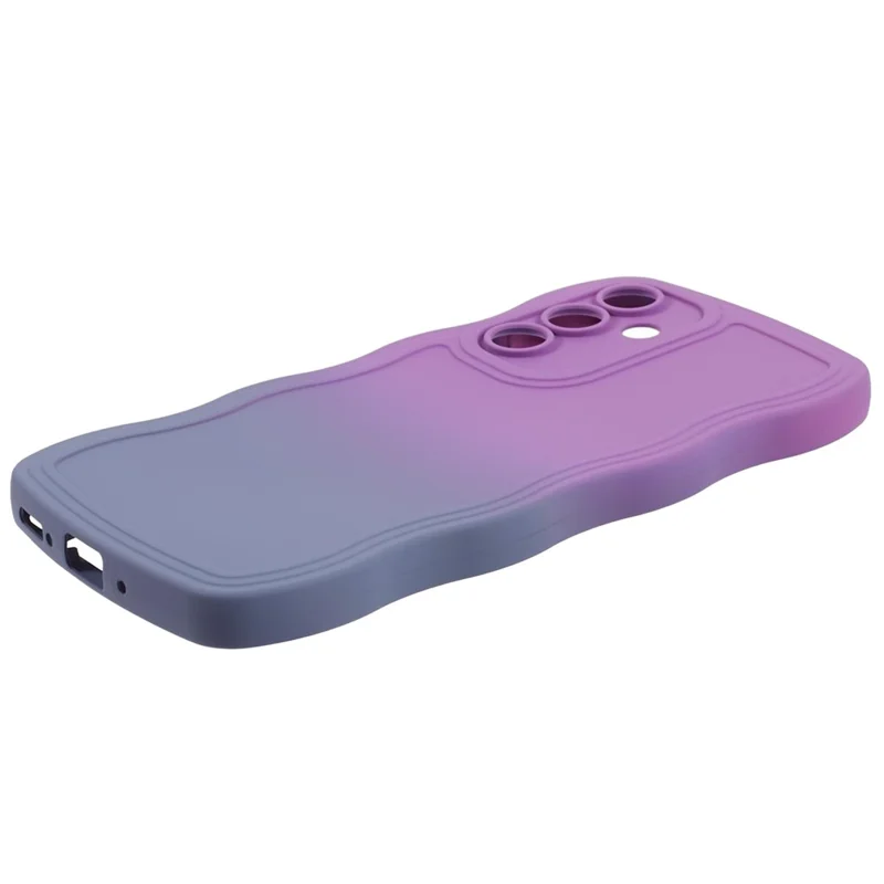 Série JTW Pour Samsung Galaxy A54 5G Couverture de Téléphone Caffactifie Anti-scratch - Purple + Gris Lavande