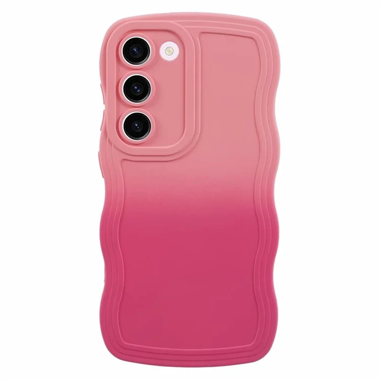 JTW Series for Samsung Galaxy S23 Case Anti-Drop Rubberized Slim Phone Cover - Pink+Rose