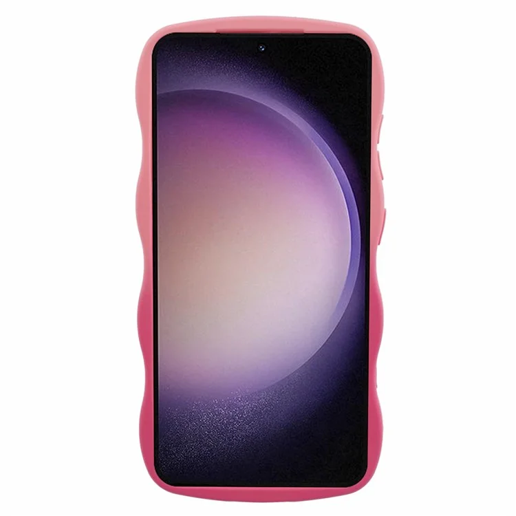 JTW Series for Samsung Galaxy S23 Case Anti-Drop Rubberized Slim Phone Cover - Pink+Rose