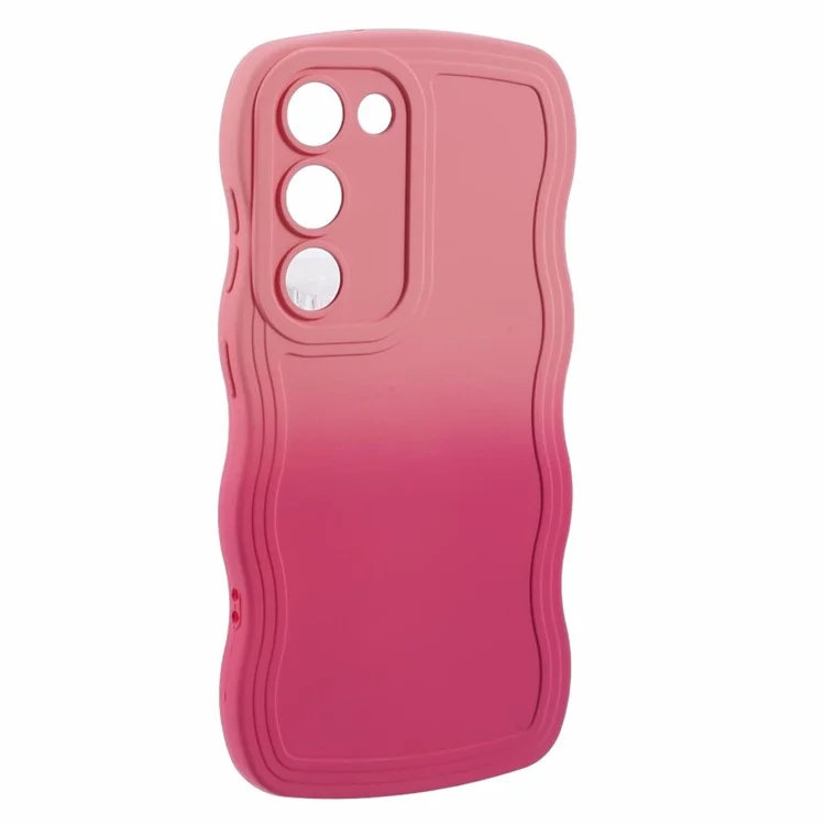 JTW Series for Samsung Galaxy S23 Case Anti-Drop Rubberized Slim Phone Cover - Pink+Rose