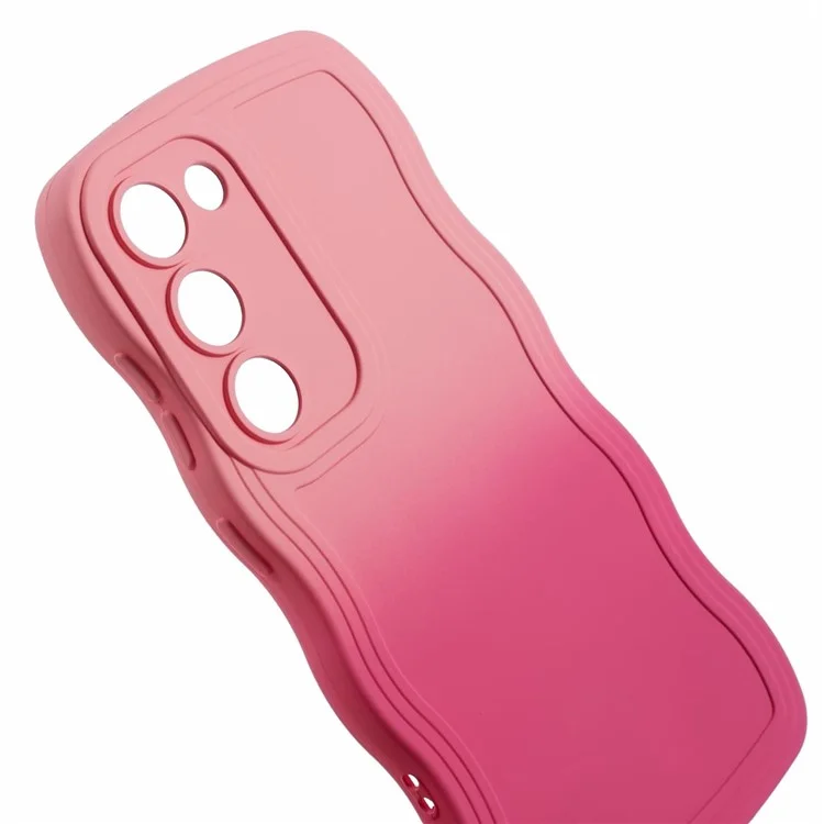 JTW Series for Samsung Galaxy S23 Case Anti-Drop Rubberized Slim Phone Cover - Pink+Rose