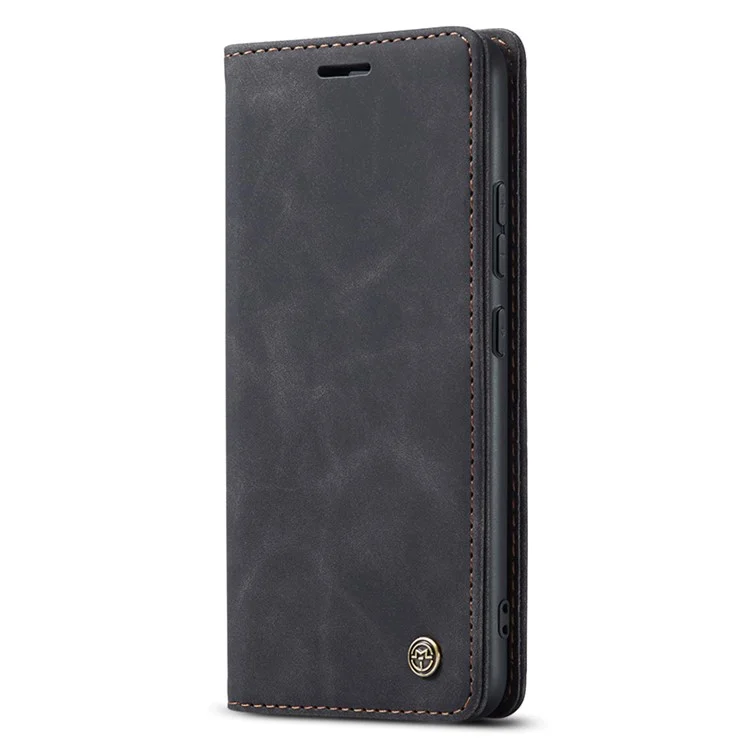 CASEME 013 Serie für Oppo Reno10 5G (Global) / Reno10 Pro 5G (Global) Hülle PU-Leder Wallet Flip Cover - Schwarz