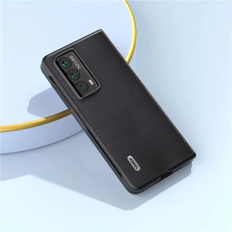ABEEL For Honor Magic Vs2 5G Case Texture Écologique Antichoc Housse de Téléphone - Noir